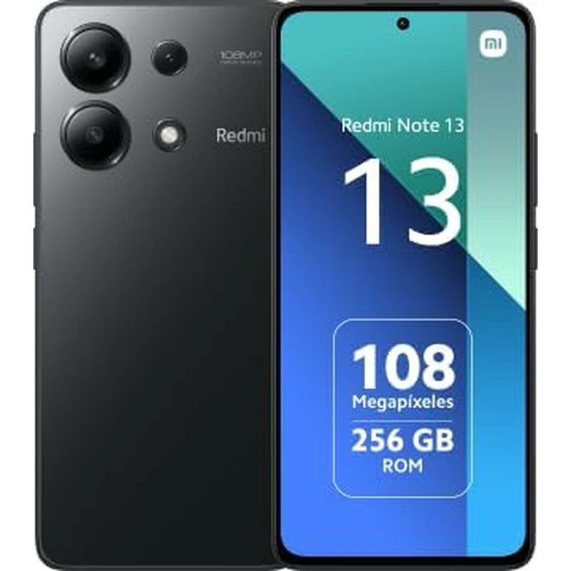 Smartphone Xiaomi Redmi Note 13 256 Go 6,67" Dimensité 6080 8 Go RAM Noir