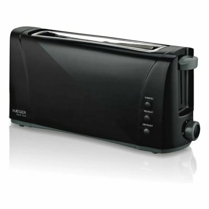 Grille-pain Haeger TO-100.007A 1000 W noir