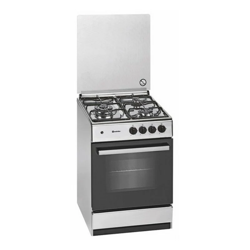 Cuisinière à gaz Meireles G540 DV 55 cm Inox (3 réchauds)