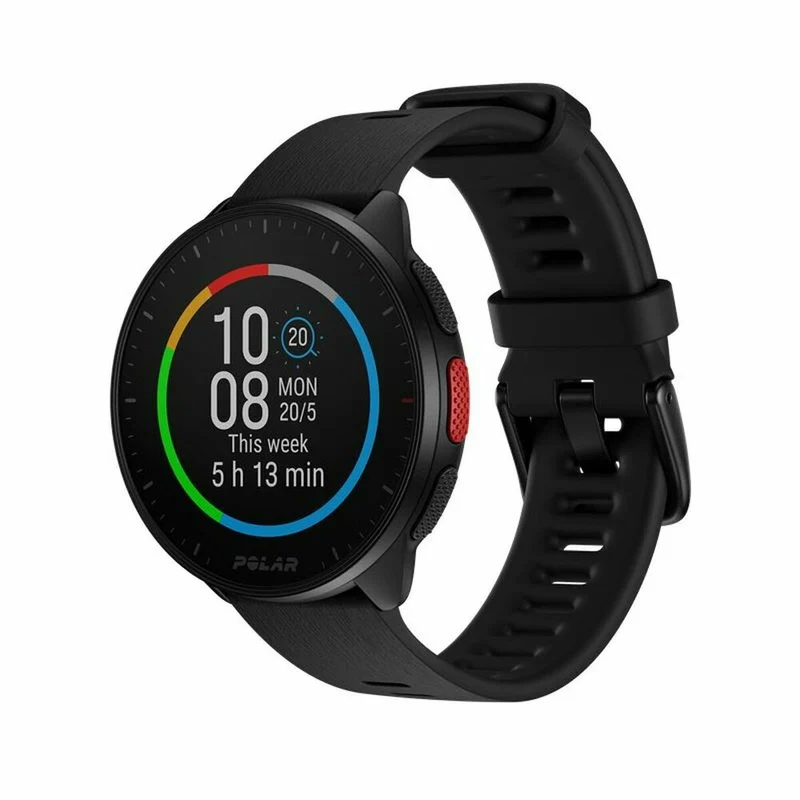 Montre intelligente avec podomètre Polar Noir 1,2" Ø 45 mm