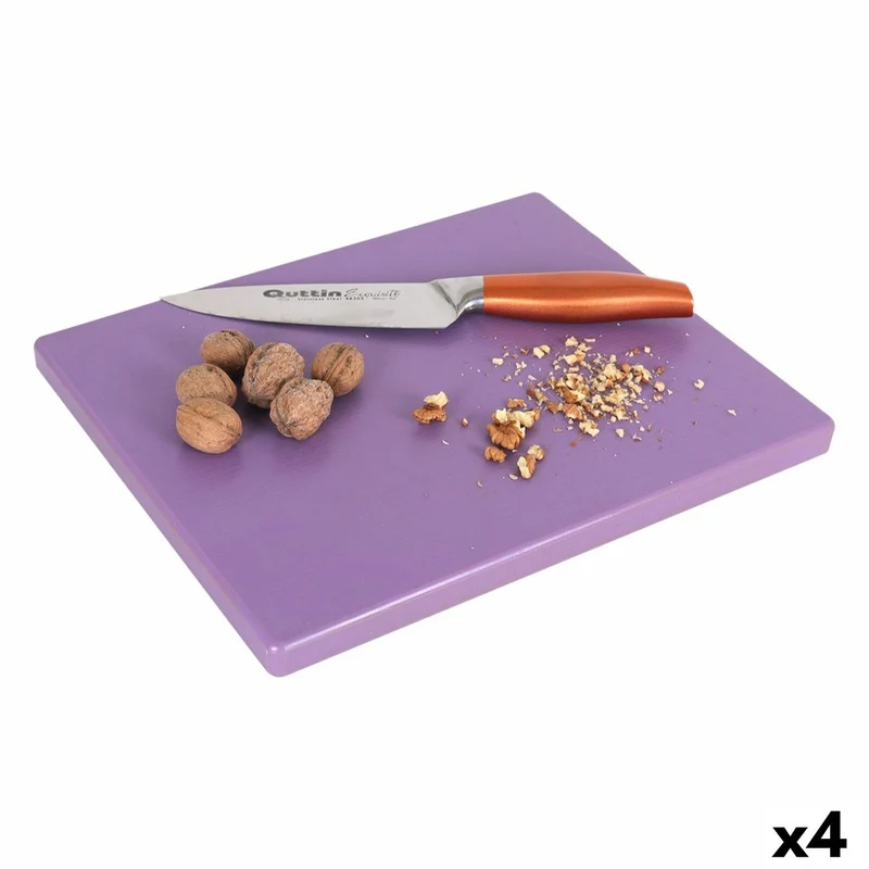 Cutting board Violet 40 x 30 x 2 cm (4 Units)