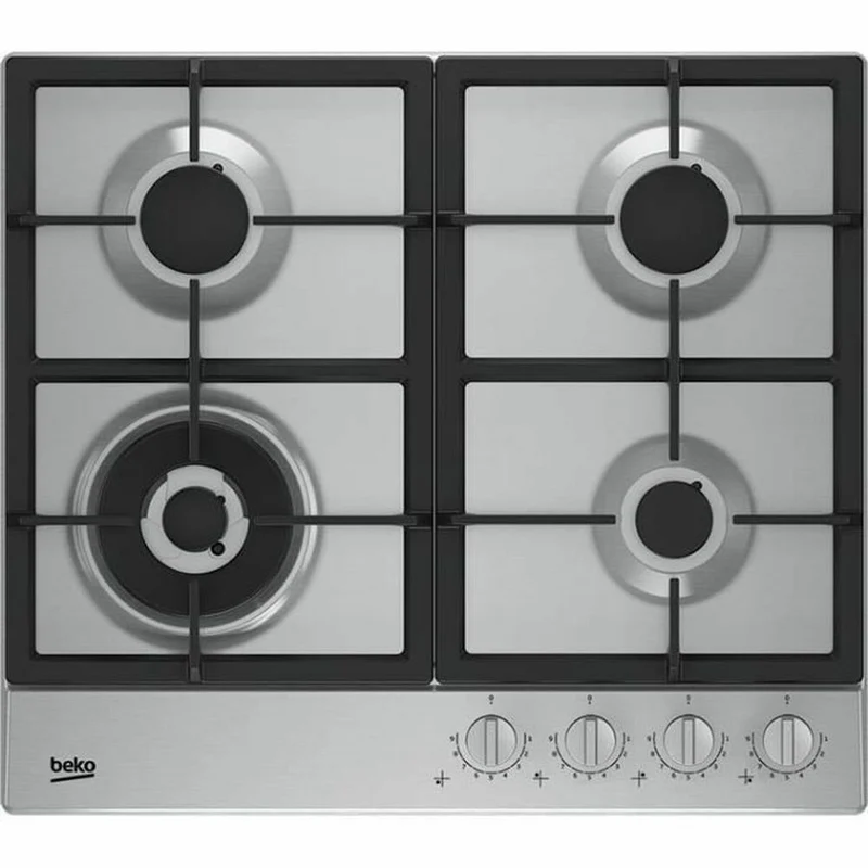 Plaque de cuisson gaz BEKO 60 cm 9500 W