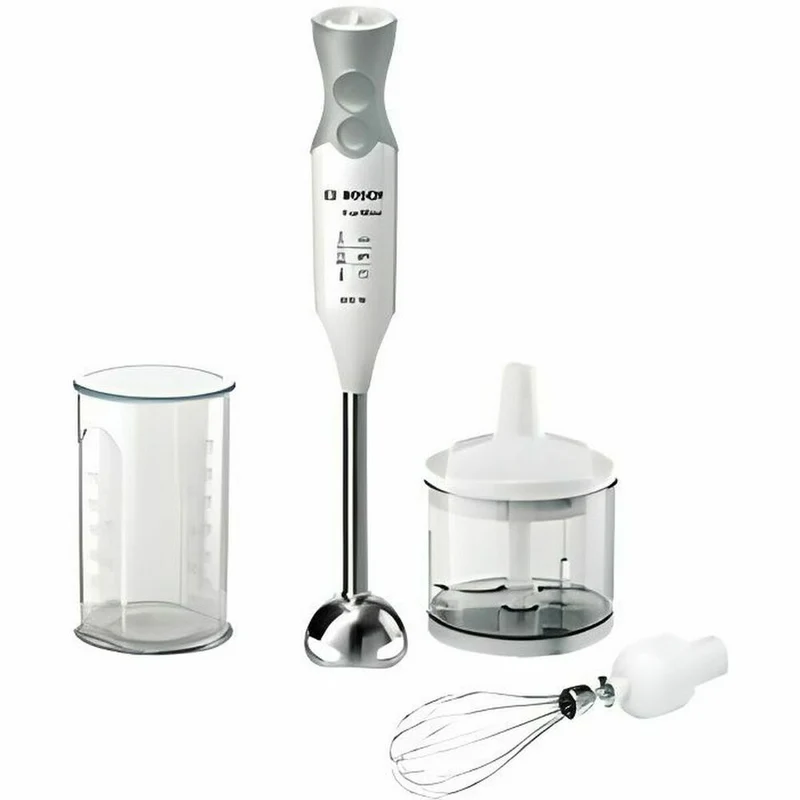 Mixeur plongeant BOSCH MSM66150 Blanc Argent 600 W