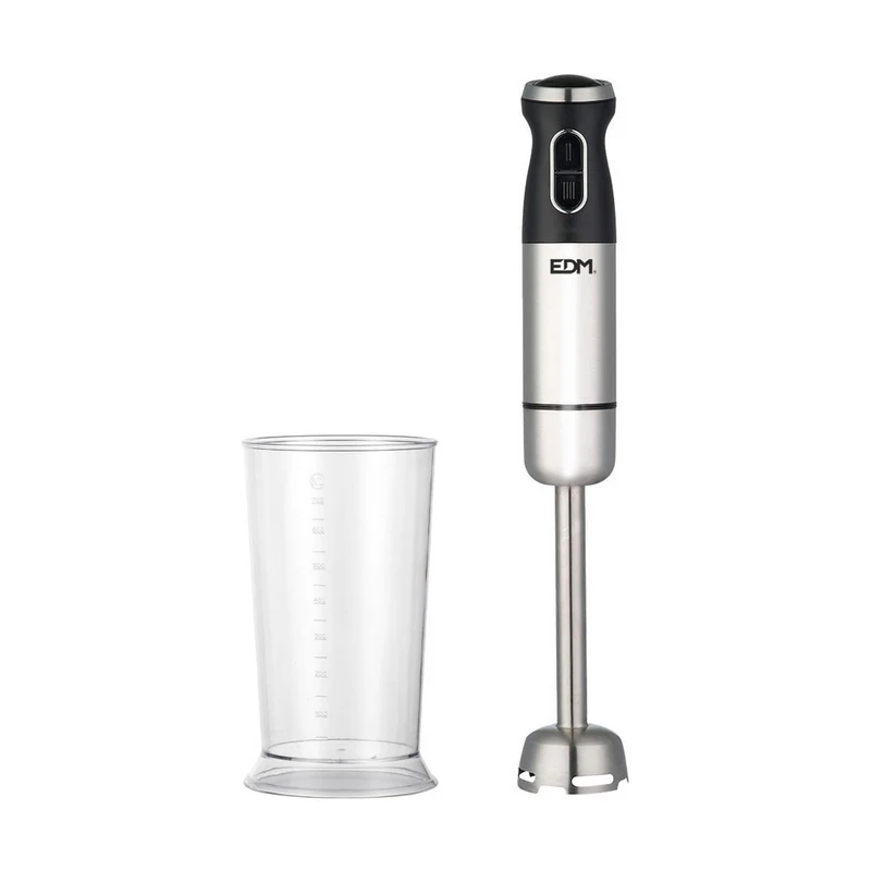 Mixeur plongeant EDM 07646 Noir Argent 800 W
