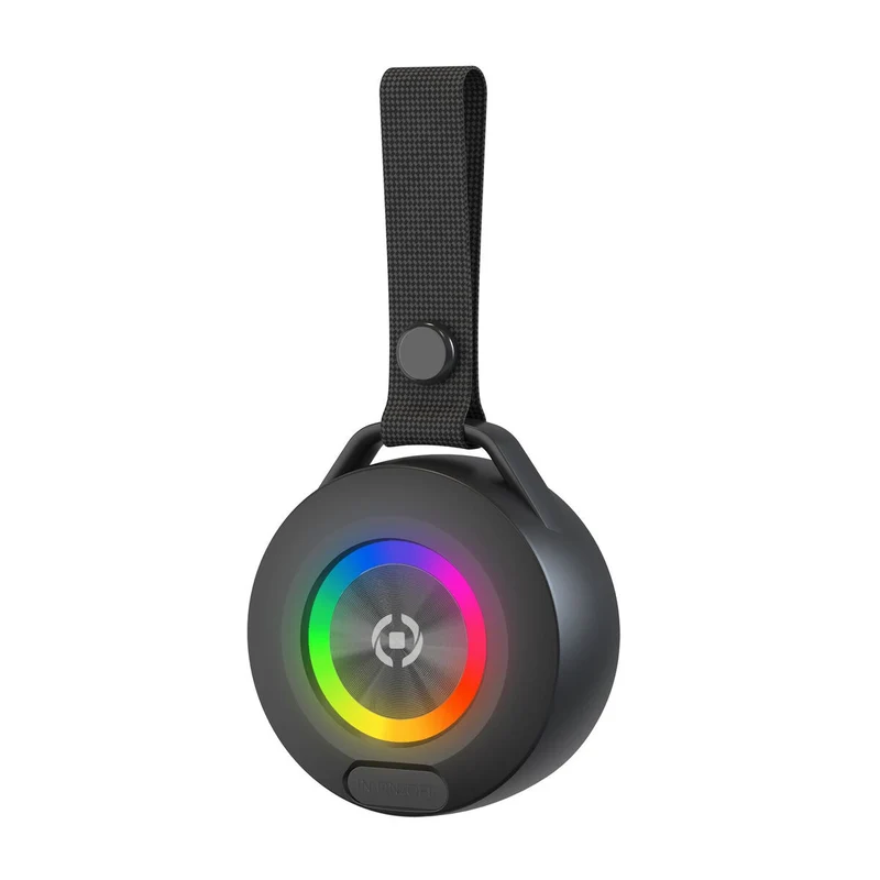 Enceintes Bluetooth Celly LIGHTBEATBK Noir