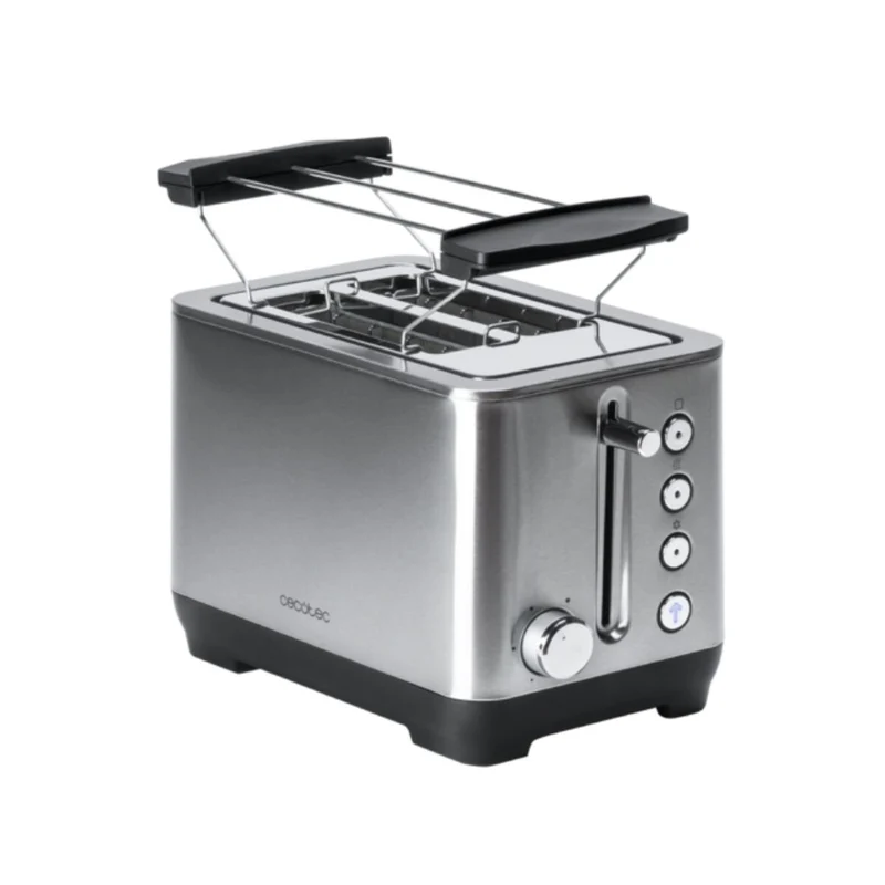 Grille-pain Cecotec BigToast 3084 Acier inoxydable 1000 W Double fente