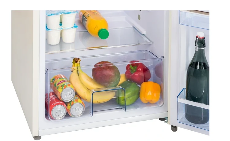 Frigelux RF218RC Vintage Retro Kühlschrank im Stil der 50er Jahre mit 1 Tür