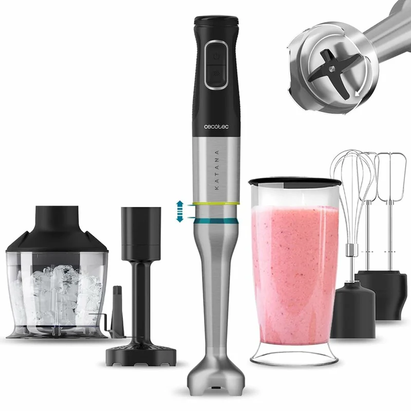 Mixeur plongeant Cecotec Katana 15 Smash B noir 1500 W