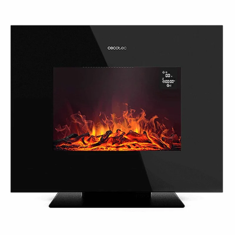 Poitrine de Cheminée Électrique Décorative Cecotec ReadyWarm 2700 Design Flammes Noir 1000 - 2000 W
