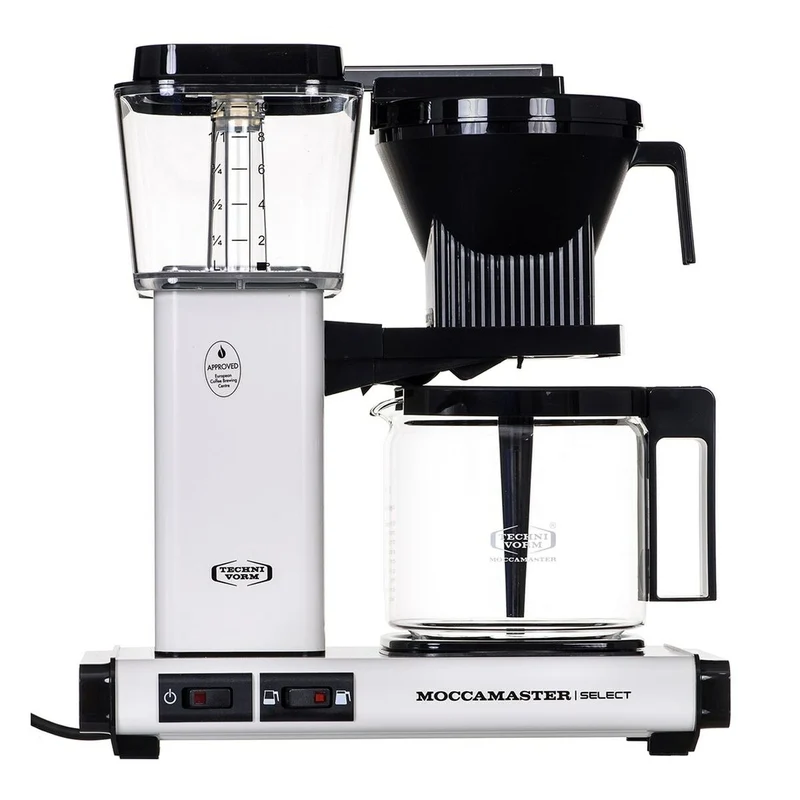 Machine à café filtre Moccamaster KBG SELECT blanc noir 1520 W 1,25 L