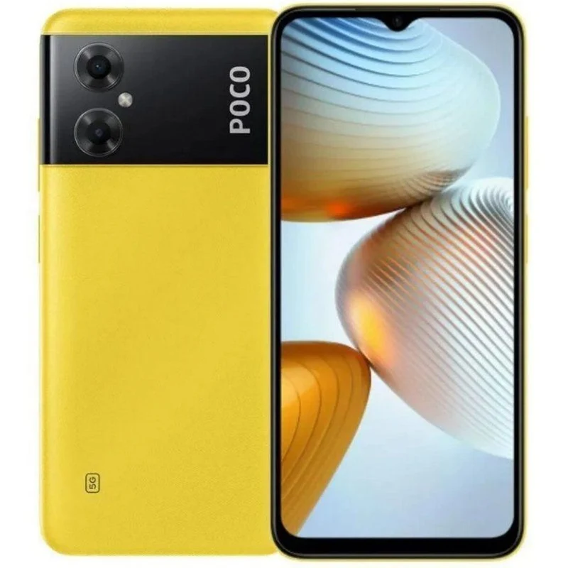 Smartphone Poco M4 64 Go 4 Go RAM 6,58“ Jaune