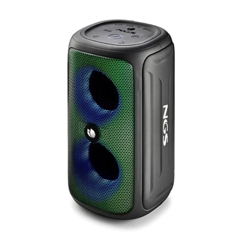 Enceintes Bluetooth portables NGS ROLLERBEASTBLACK Noir