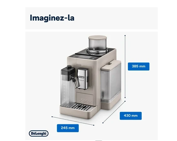 DeLonghi FEB4455.BG RIVELIA Kaffeevollautomat Beige