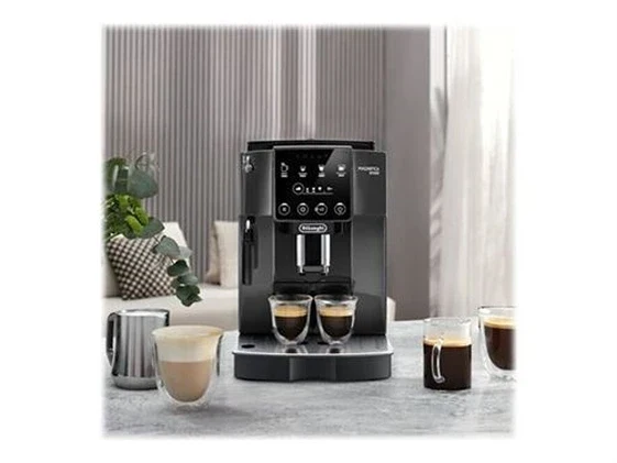De'Longhi Magnifica Start ECAM220.22.GB Bohnenkaffeemaschine – Vollautomatischer Kaffeevollautomat mit „Cappuccino“-Dampfdüse – 15 bar – Anthrazit