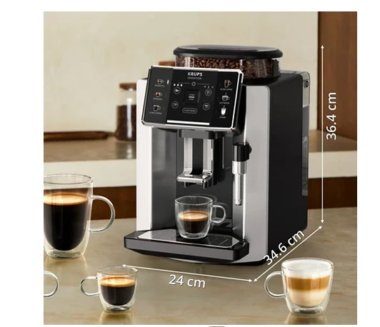 Krups Sensation EA910E10 Grau Kaffeevollautomat