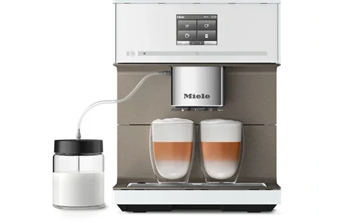 Kaffeevollautomat Miele CM 7550 HOCHGLANZ WEISS
