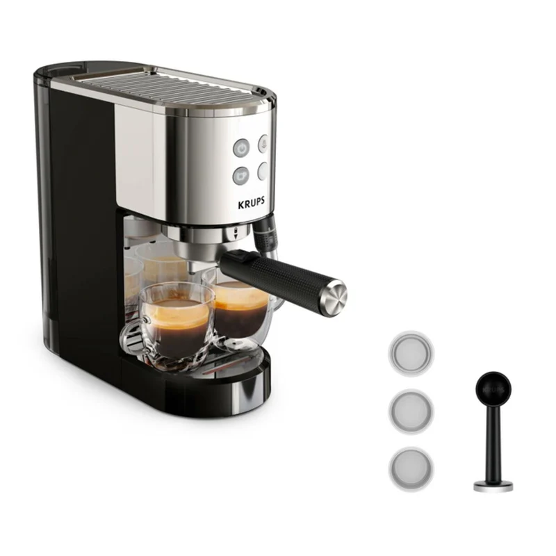 Machine à café manuelle Express Krups XP440C 1350 W acier