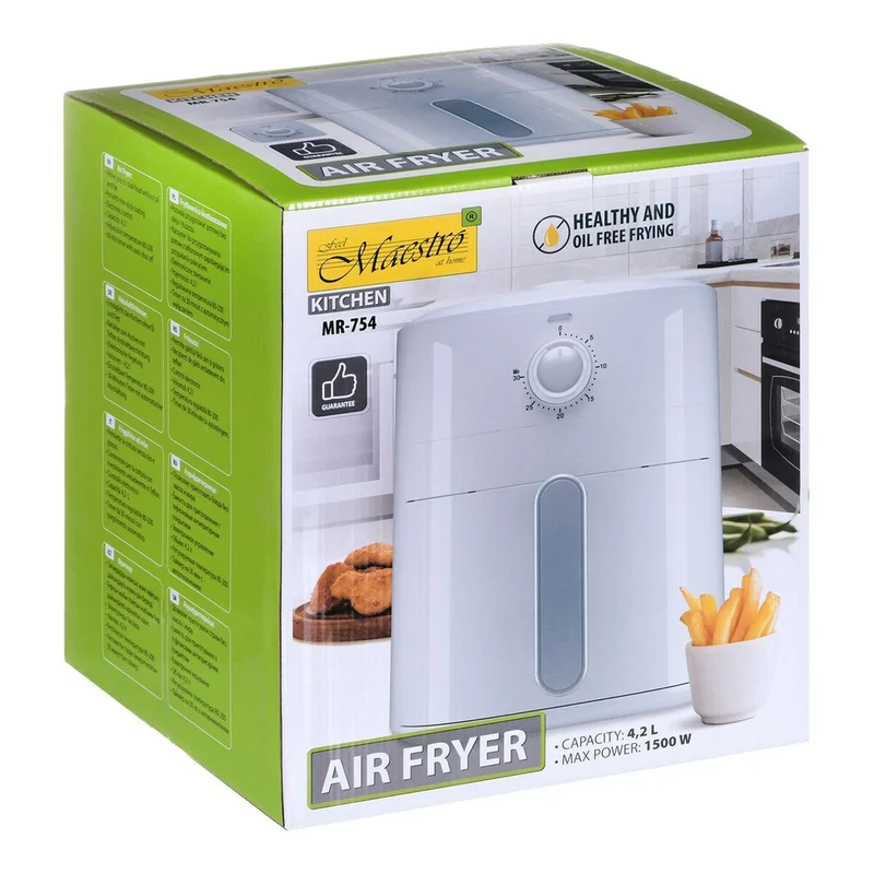 Friteuse à air Feel Maestro MR-754 Blanc 1500 W 4,2 L