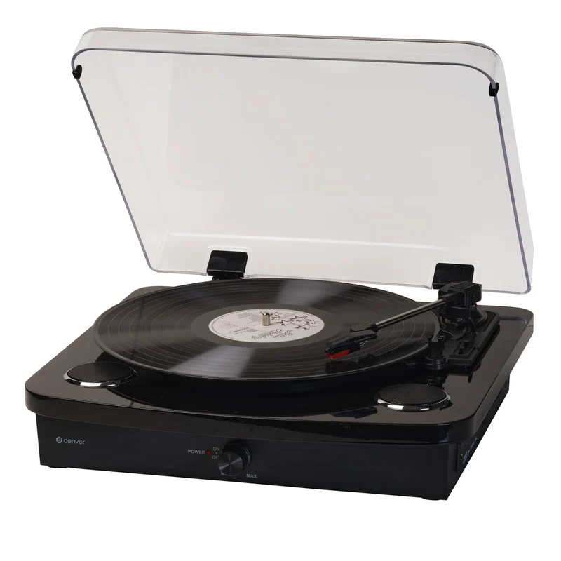 Tourne-disque Denver Electronics VPL-230B Noir