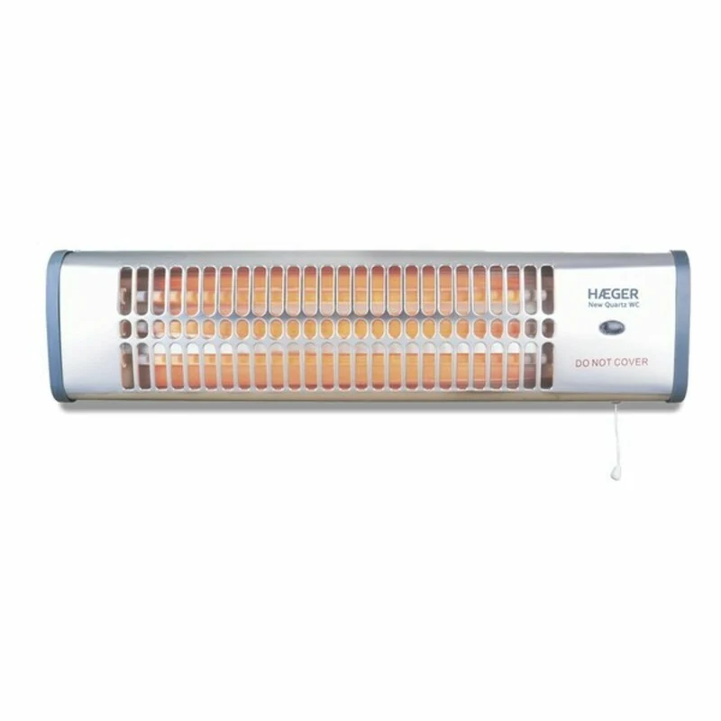 Chauffage électrique à quartz Haeger BH-120.003A Argent 1200 W