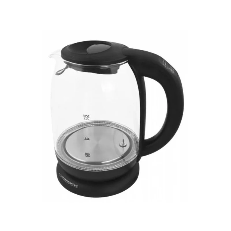 Bouilloire Esperanza EKK027 Noir Verre Plastique 2200 W 1,7 L