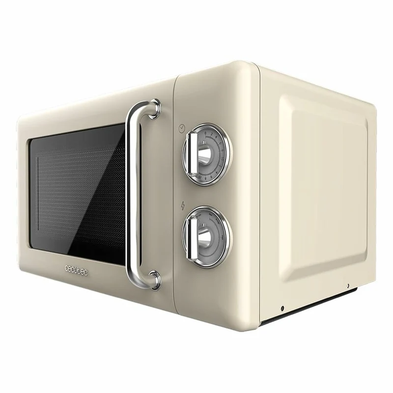Micro-ondes Cecotec Proclean 3010 rétro Beige 700 W 20 L