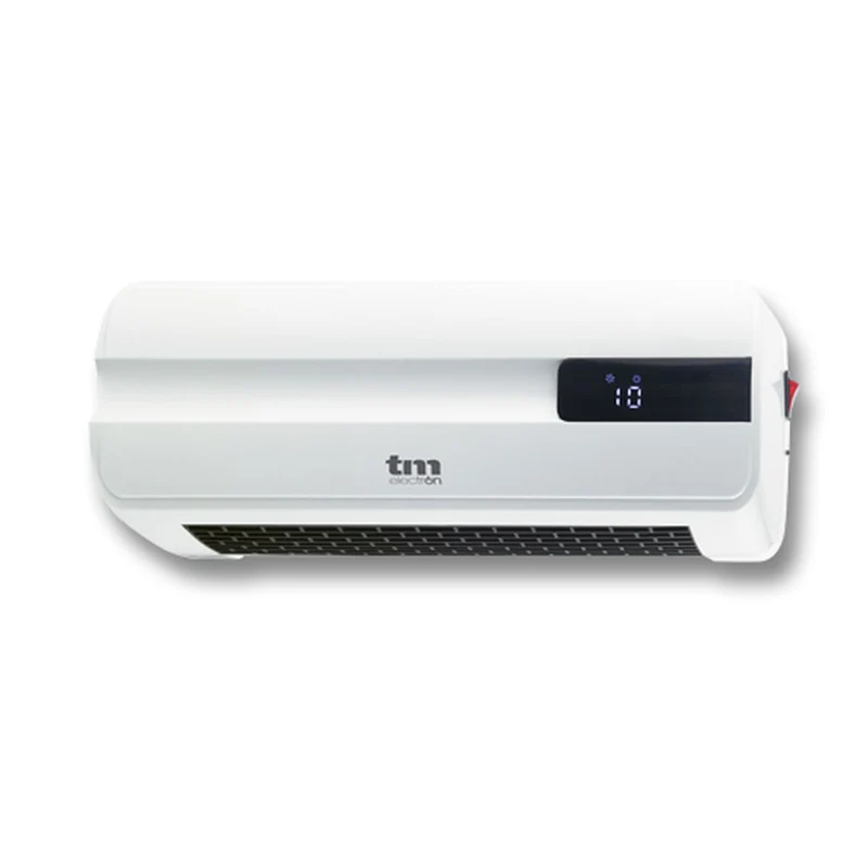 Chauffage mural électrique TM Electron 2000 W Blanc/Noir
