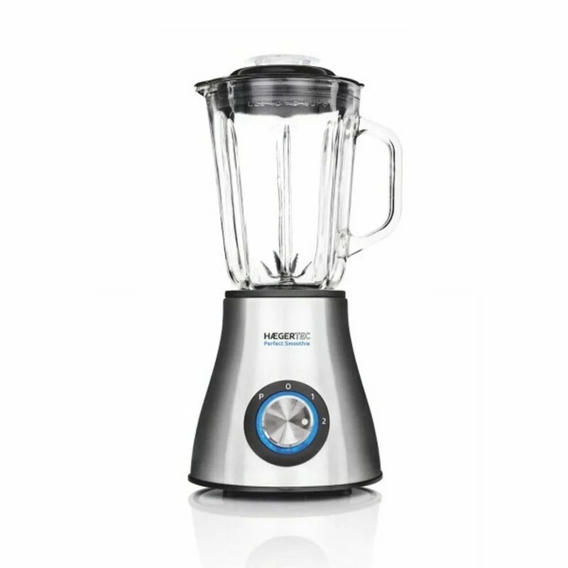 Bol mélangeur Haeger LQ-600.007A gris argent 1,5 L 600 W