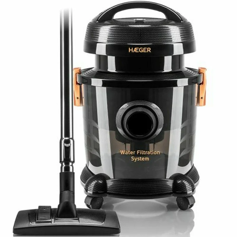 Aspirateur avec sac Haeger VC-12W.044A 1200 W 9 L noir