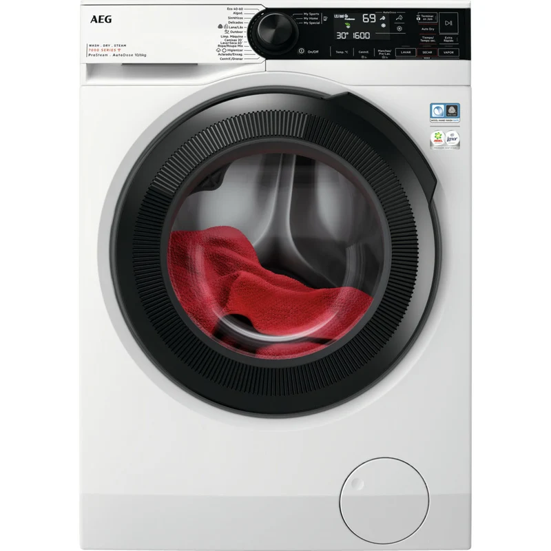 Laveuse - Sécheuse AEG LWR7194M4B 1400 tr/min