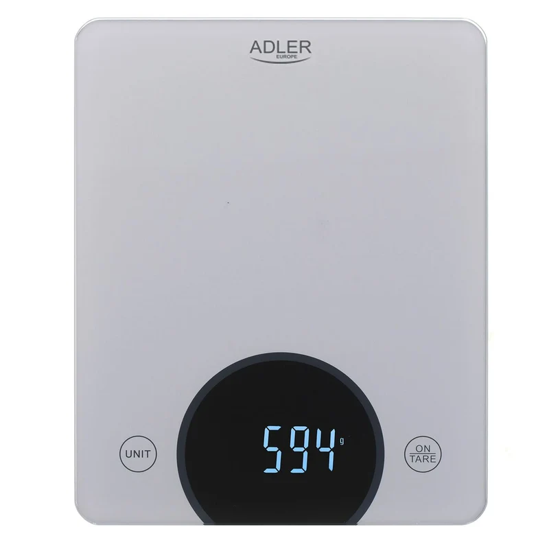 Balance de cuisine Adler AD 3173s gris 10 kg
