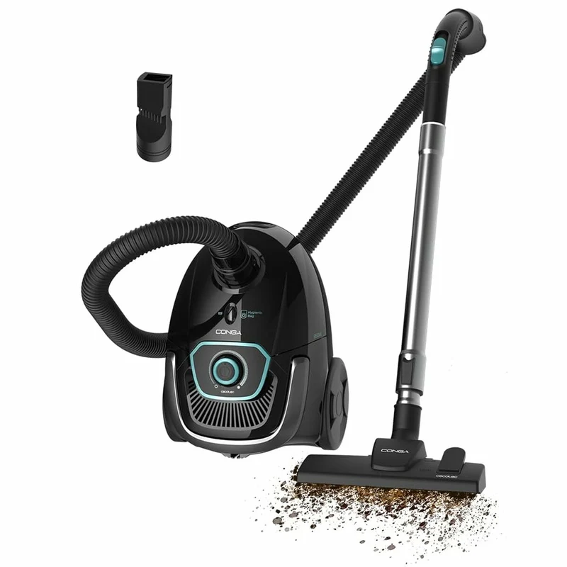 Extracteur Cecotec Conga Powerbag 2500 Compact Plus Noir