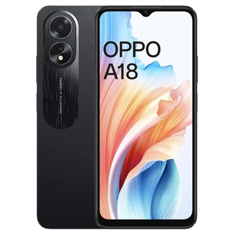 Smartphone Oppo A18 6,5" MediaTek Helio G85 4 Go RAM 128 Go Noir
