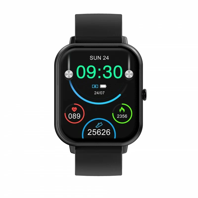 Montre connectée DCU CURVED GLASS PRO 1,83" Noir