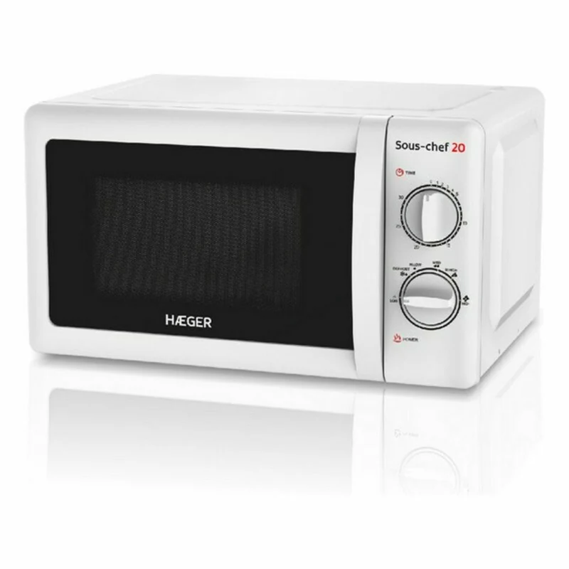 Micro-ondes avec Grill Haeger MW-70W.006A 20 L Blanc 700W