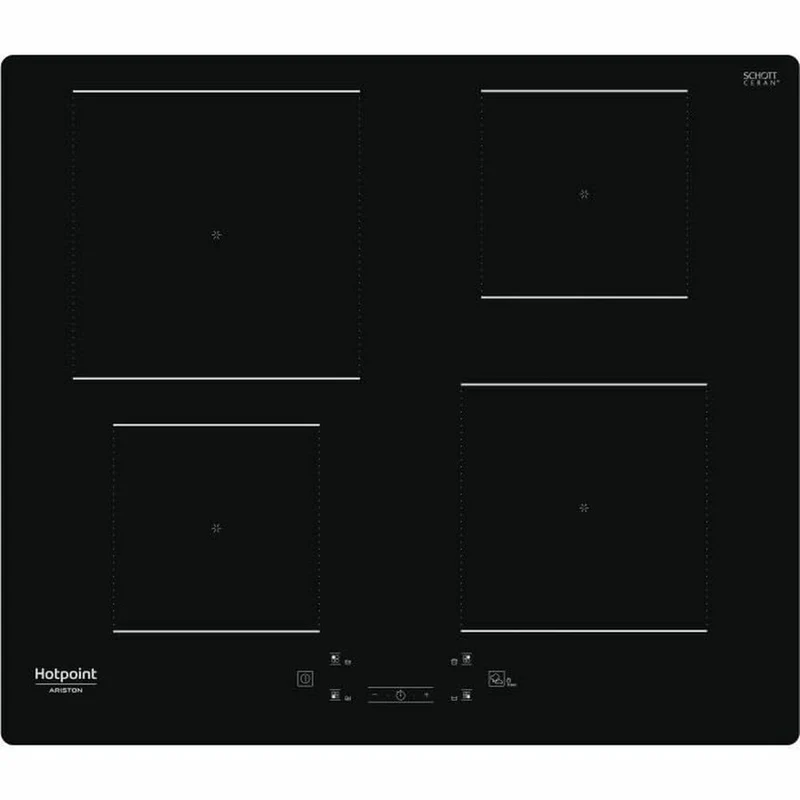 Plaque chauffante à induction Hotpoint HQ5660SNE 60 cm 7200 W