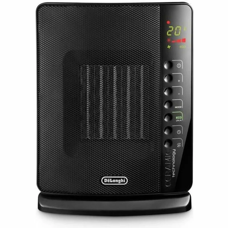 Chauffage Électrique Céramique DeLonghi Noir 2400 W