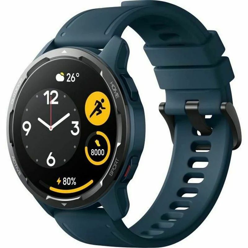 Montre intelligente Xiaomi Watch S1 Active 46 mm 1,43" Bleu Noir 1.43"
