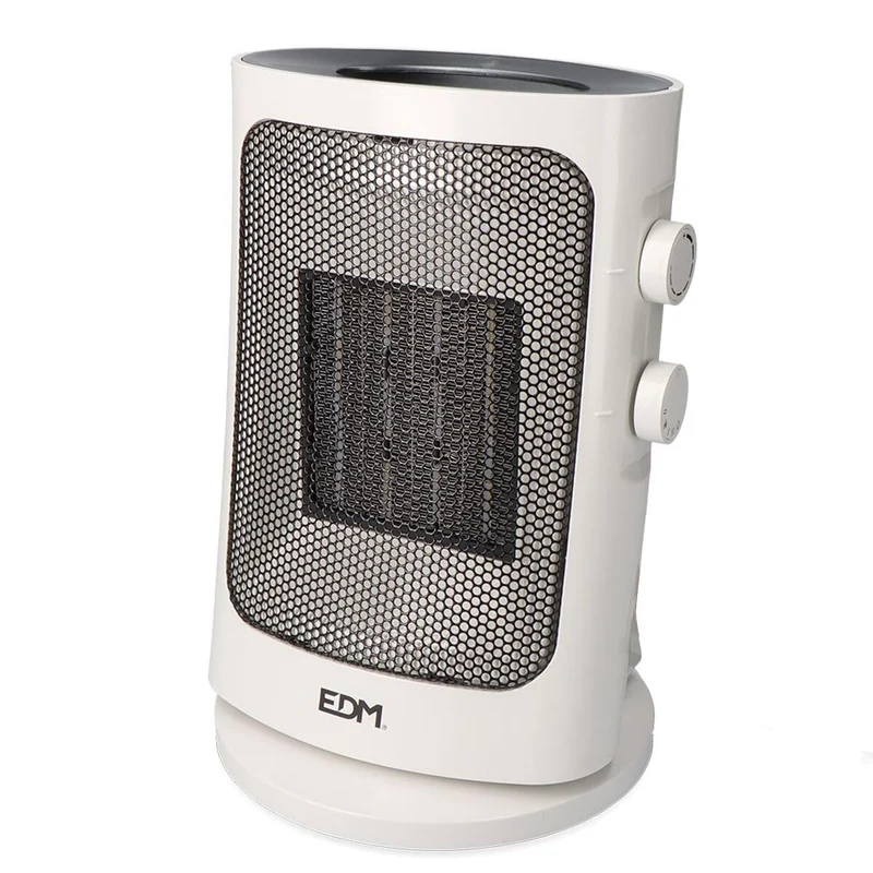Chauffage vertical EDM 07186 Gris 1000 - 1500 W Oscillation