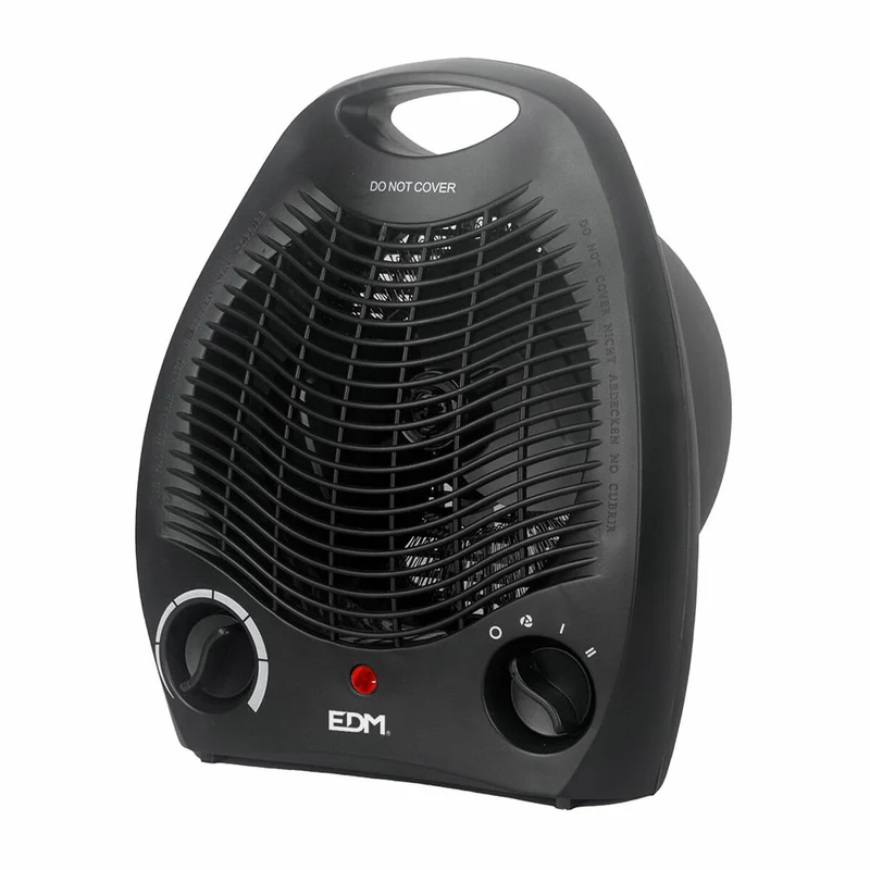 Mini radiateur électrique portable EDM 07220 Noir 1000 - 2000 W
