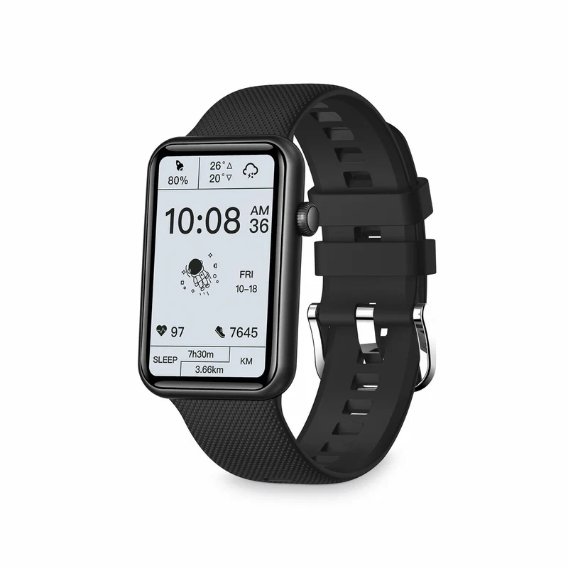 Montre Connectée KSIX Tube 1,57" Noir