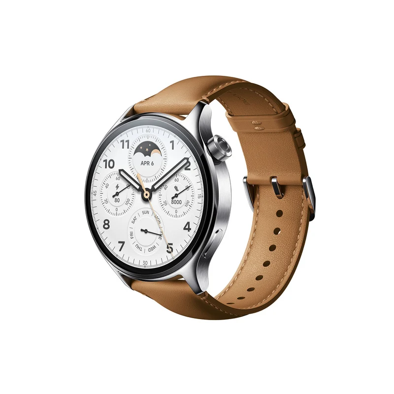Montre connectée Xiaomi Watch S1 Pro marron argent