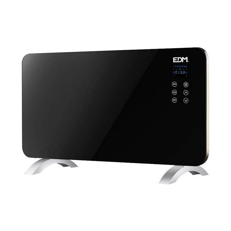 Chauffage numérique EDM 07182 07182 Noir 1500 W