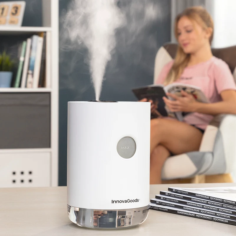 Humidificateur ultrasonique rechargeable Vaupure InnovaGoods