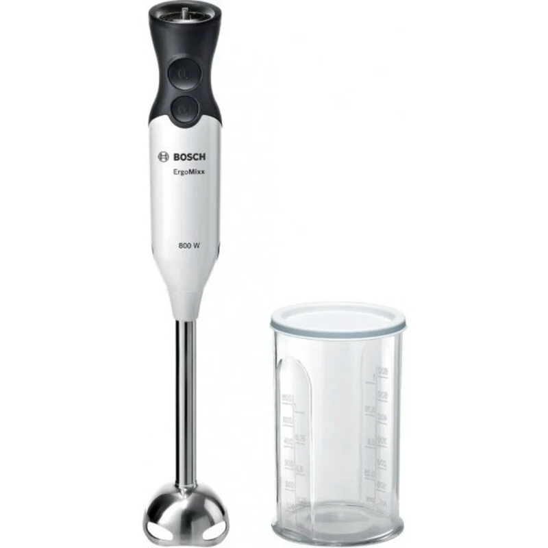 Mixeur plongeant BOSCH MS61A4110 0,6 L 800W Blanc 800 W