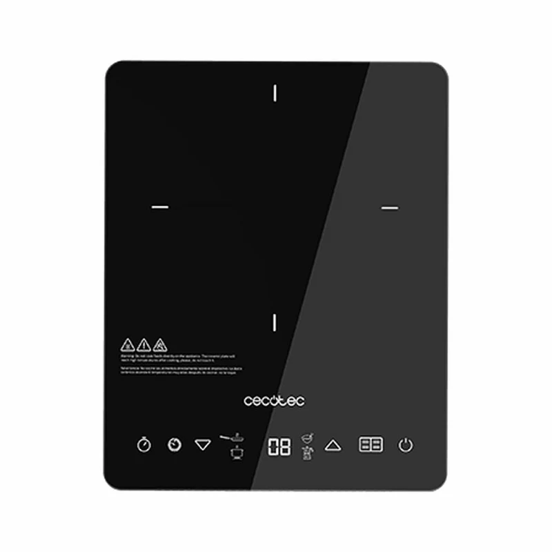 Plaque Induction Cecotec Full Crystal Onyx 2000 W