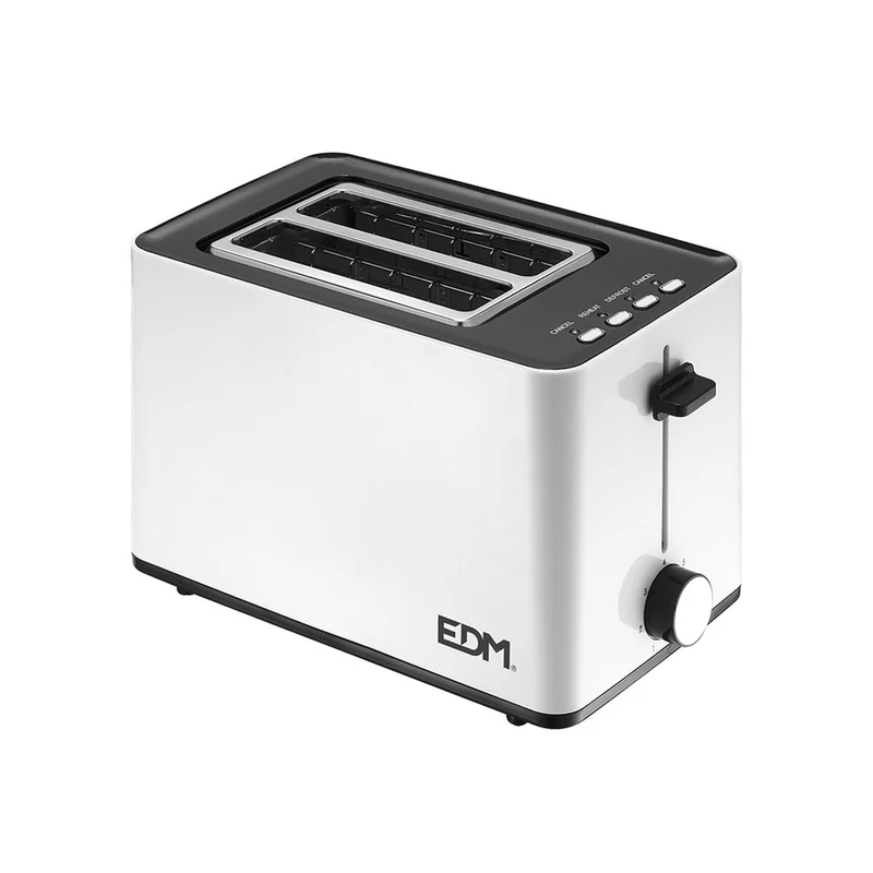 Grille-pain EDM 07638 Design Blanc 850 W