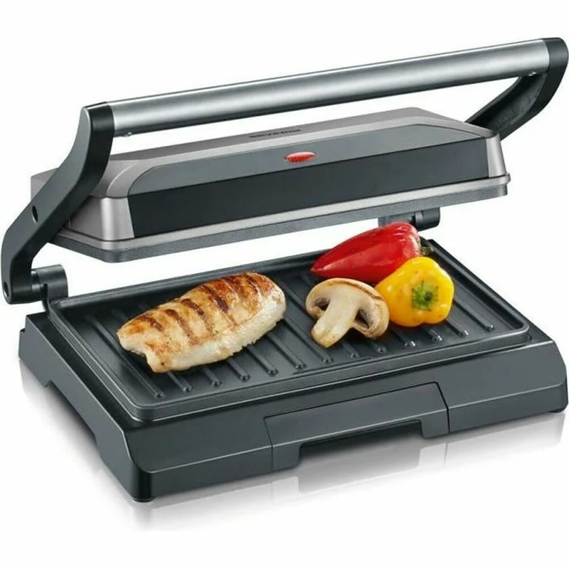 Machine à sandwich Severin KG 2394 noir gris 800 W