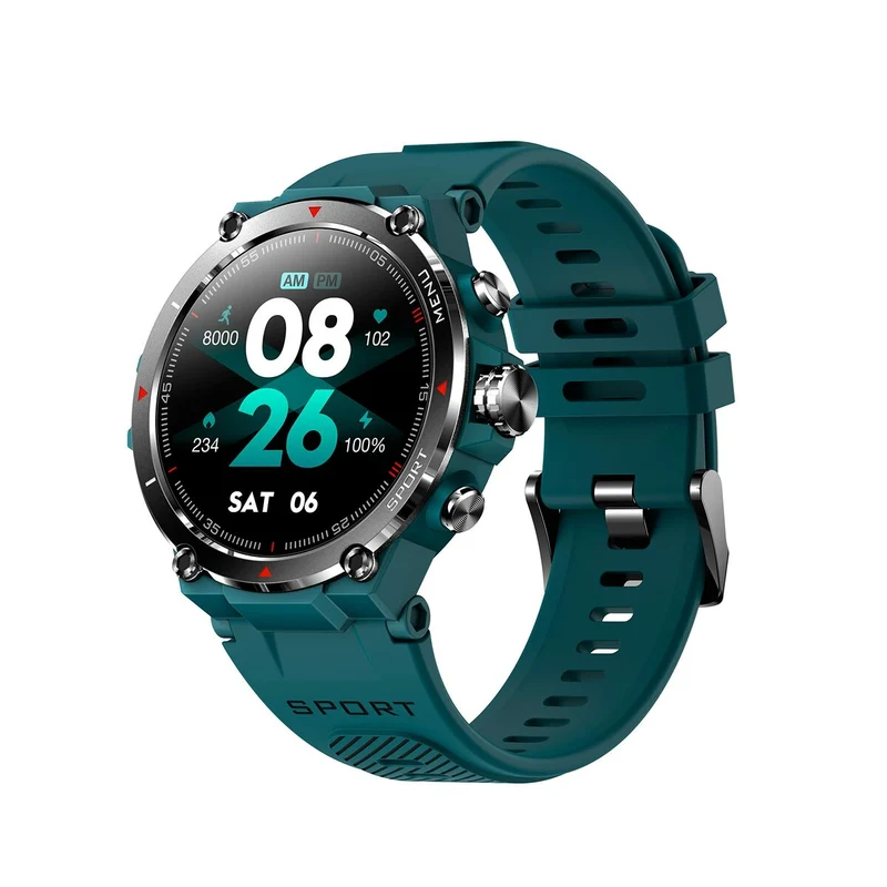 Montre connectée DCU STRAVA Cyan 1,3"