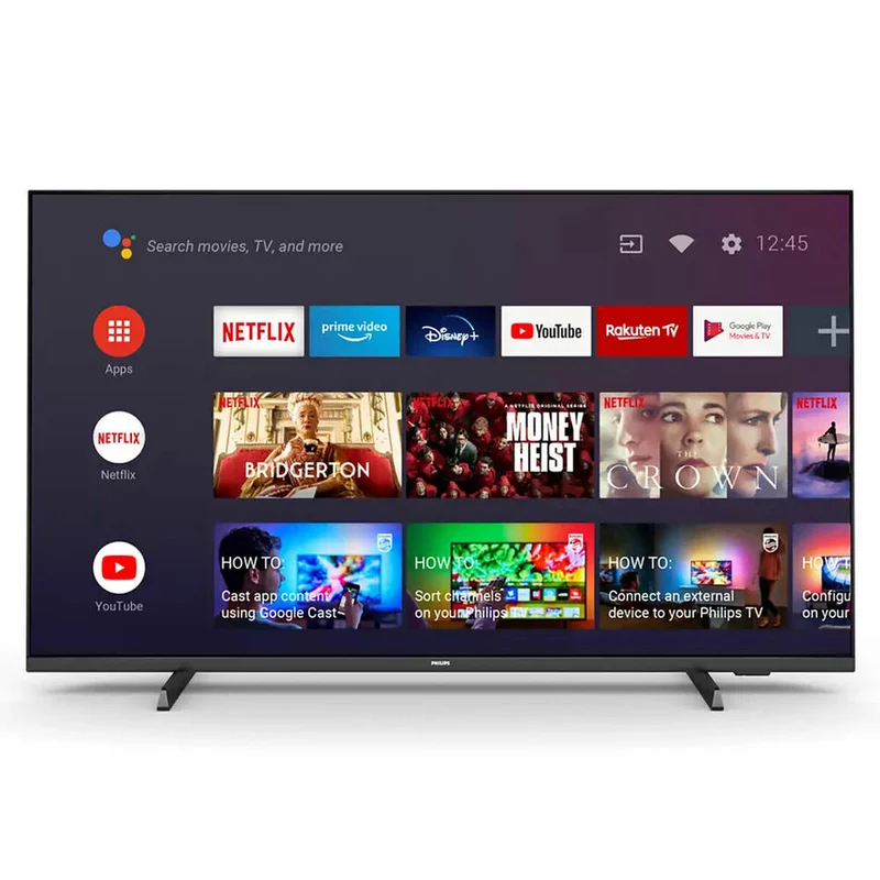 Smart TV Philips 65PUS7406/12 65" 4K Ultra HD LED Android TV Noir
